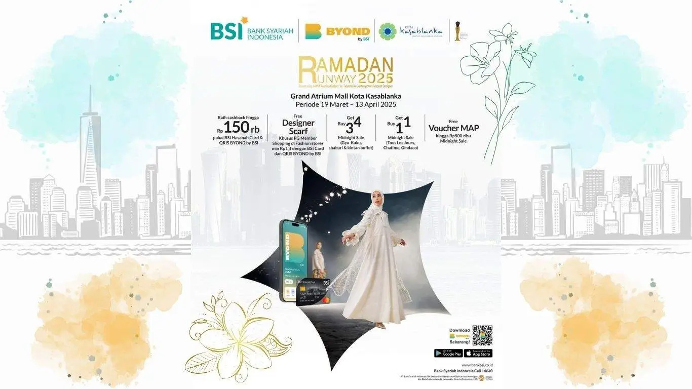 (VIDEO) Dorong Inklusi Keuangan Syariah, Promo QRIS BYOND by BSI Permudah Transaksi Selama Ramadan dan Lebaran