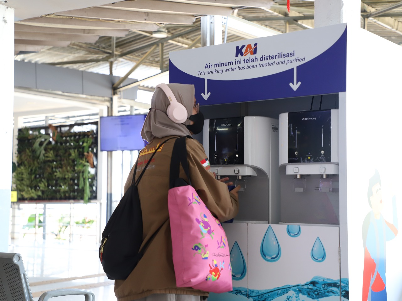 KAI Luncurkan Fasilitas Water Station di 40 Stasiun untuk Gaya Hidup Lebih Ramah Lingkungan