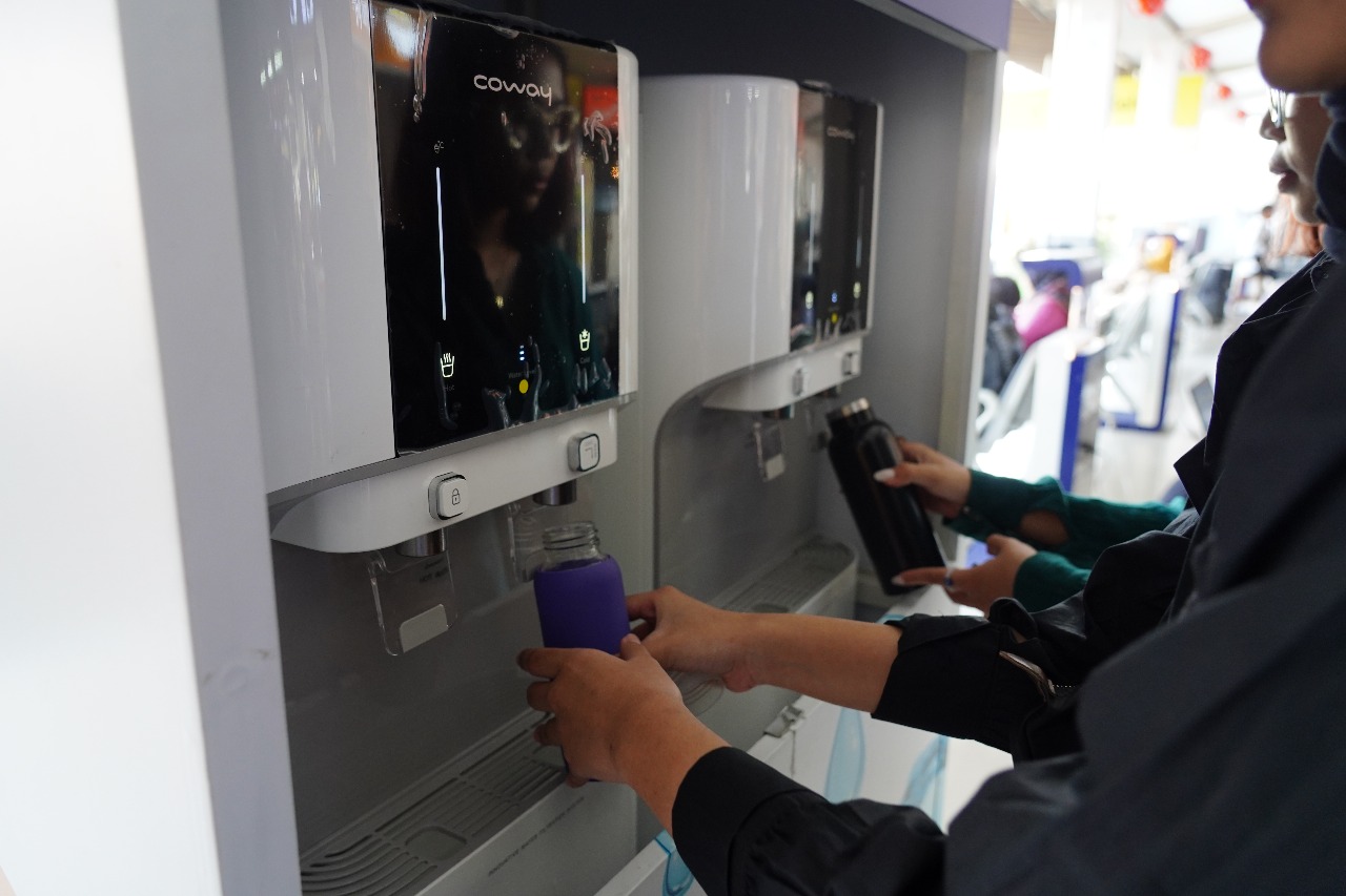 KAI Perkenalkan Water Station di 40 Stasiun untuk Kurangi Sampah Plastik