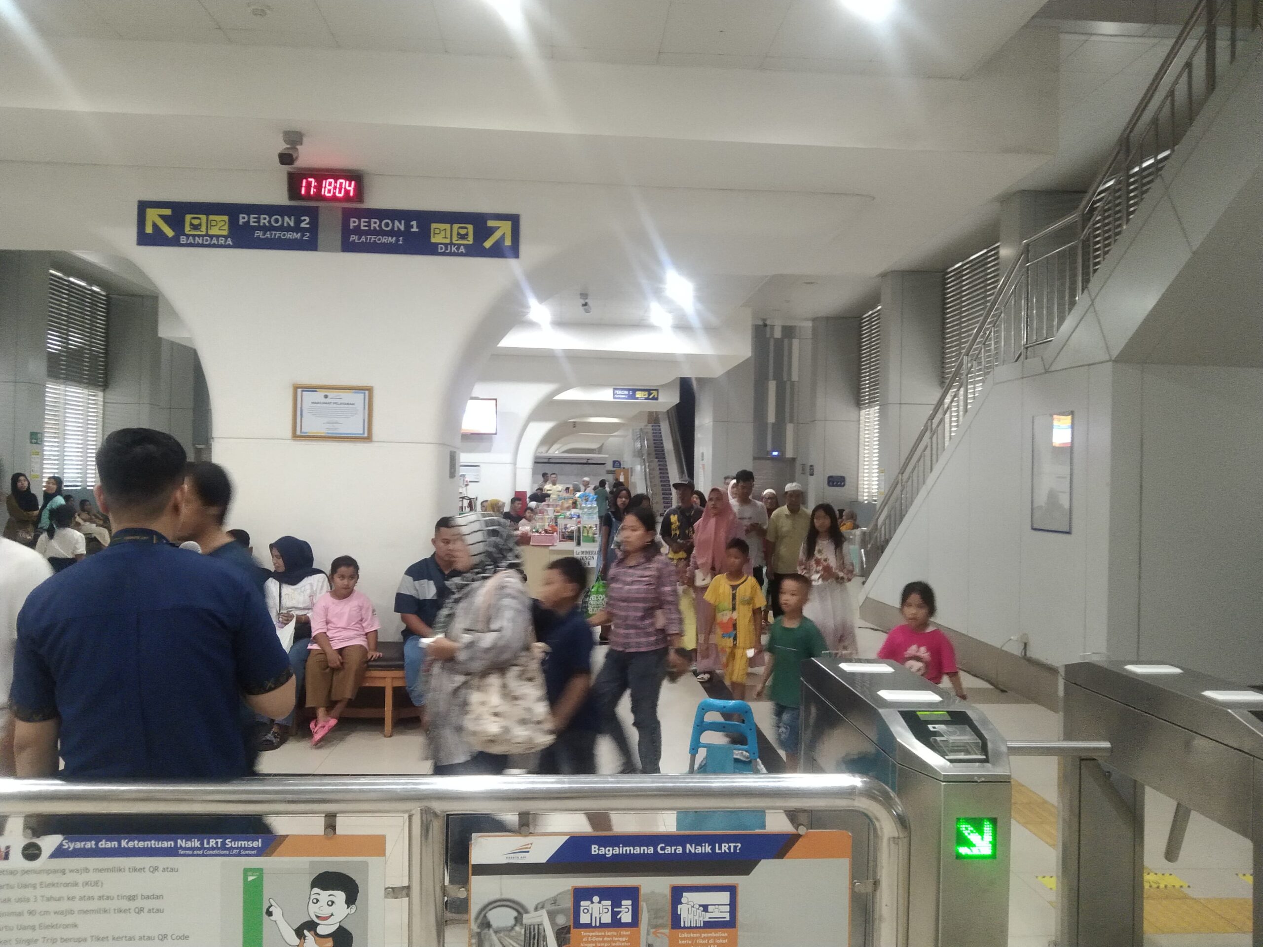 LRT Sumsel Layani 343 Ribu Penumpang Selama Lebaran, Catat Ketepatan Waktu Sempurna