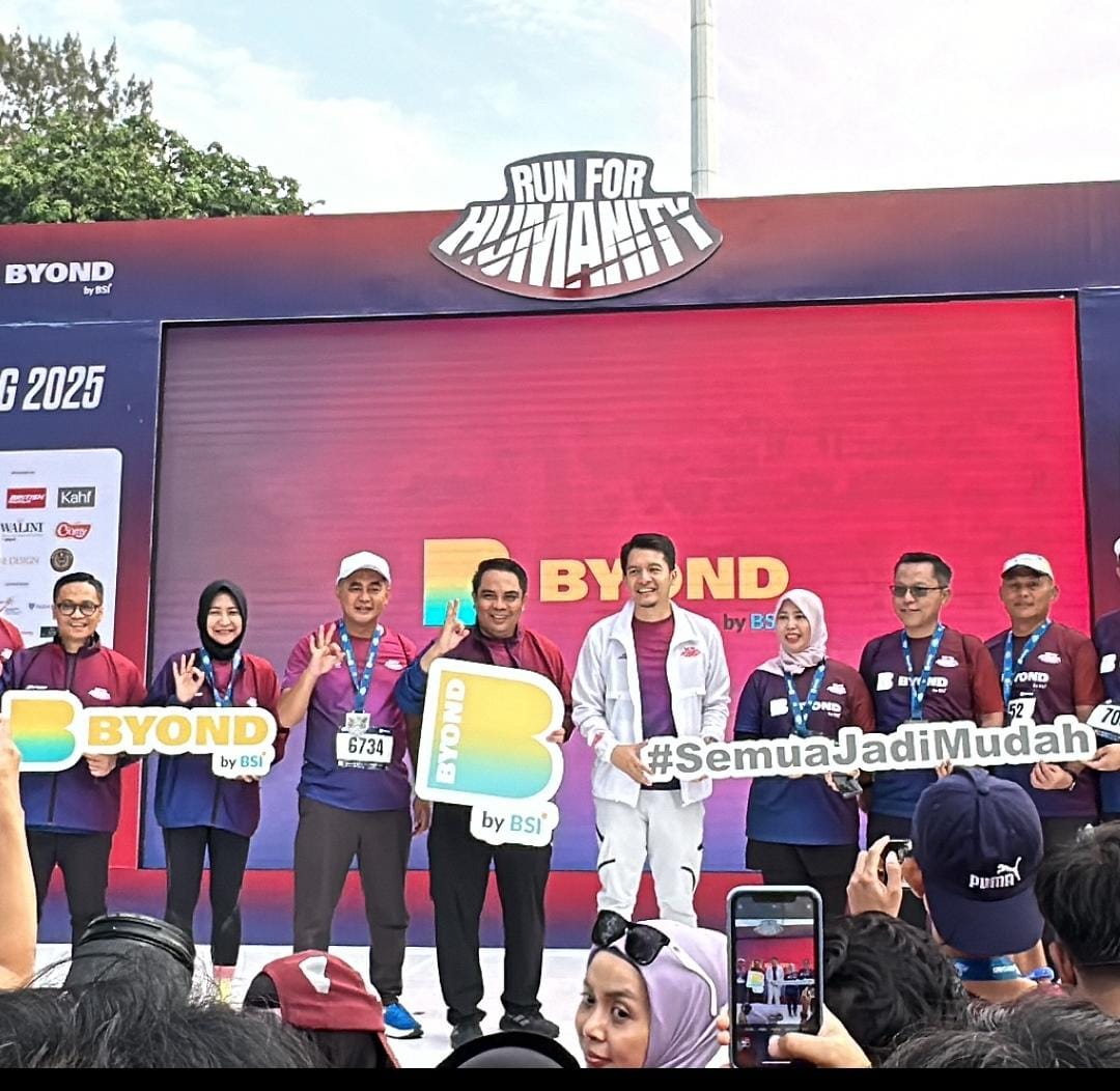 BSI Dorong Kesadaran Finansial Syariah Lewat Run for Humanity 2025 di Bandung