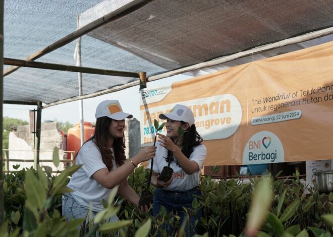 Konservasi Mangrove Banyuwangi, Bentuk Komitmen Lingkungan BNI