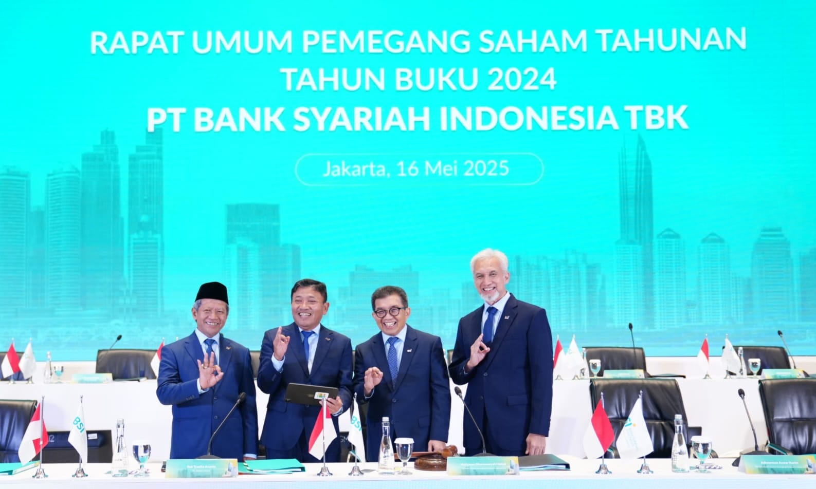 (Foto) BSI Tetapkan Dividen Rp1,05 Triliun pada RUPST 2024