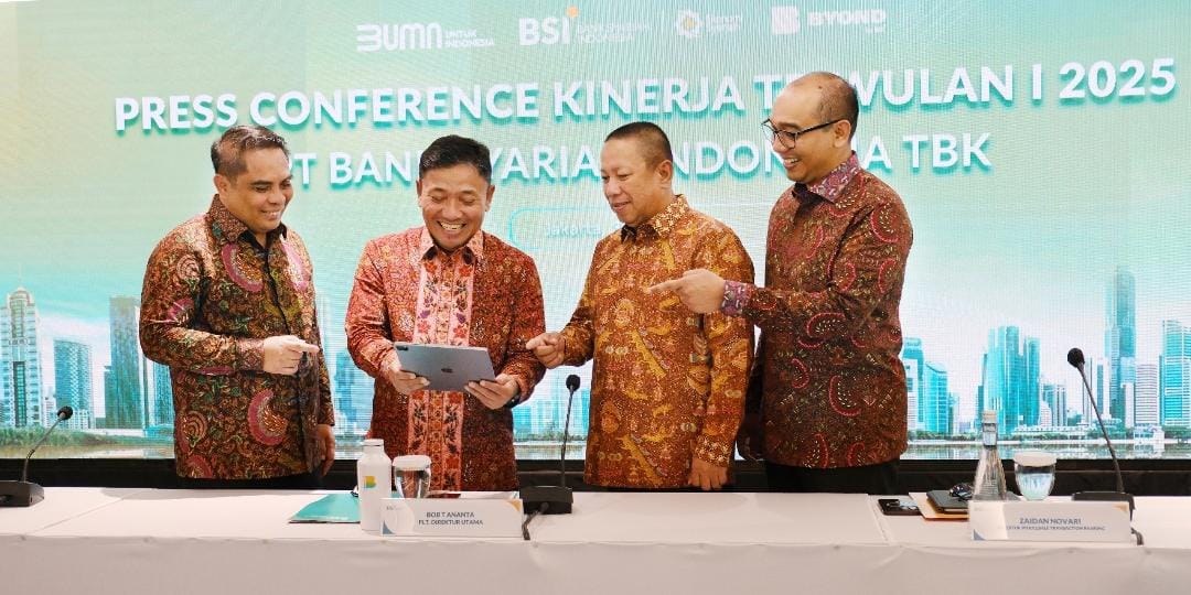 BSI Catat Laba Tumbuh Signifikan di Triwulan I 2025, Digitalisasi dan Bisnis Emas Mendorong Kinerja