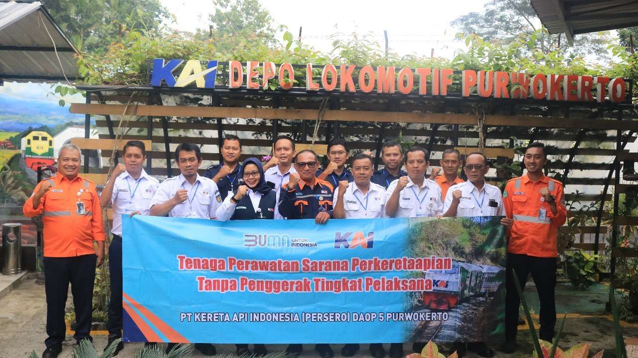(FOTO) KAI Gelar Refreshing Tenaga Perawatan Sarana, Pegawai Antusias Tingkatkan Kompetensi