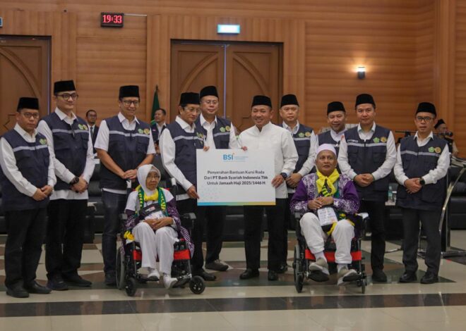 BSI Perkuat Komitmen ESG Lewat Layanan Khusus untuk Jemaah Haji Lansia