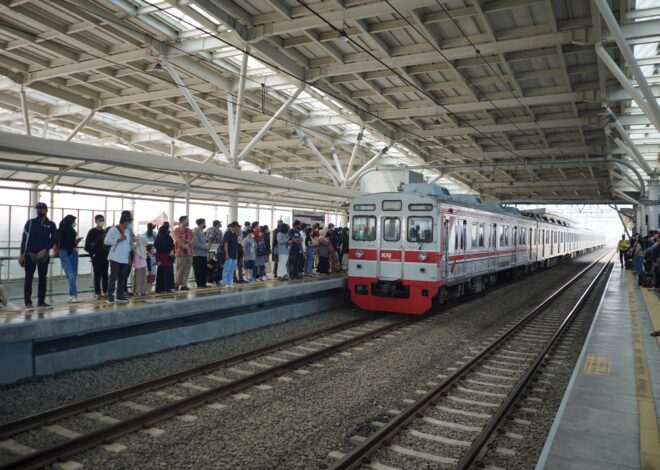 (FOTO) Stasiun Manggarai 107 Tahun, Simbol Perpaduan Sejarah dan Modernitas Jakarta