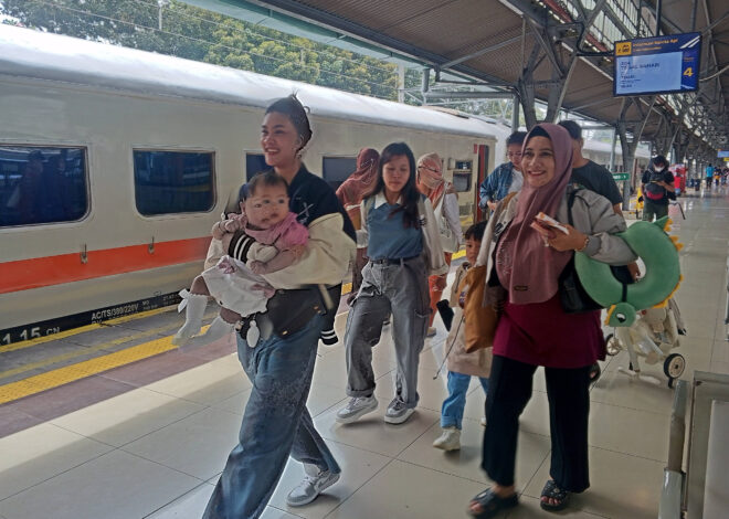 Libur Panjang, Ini 10 KA Favorit Pilihan Masyarakat